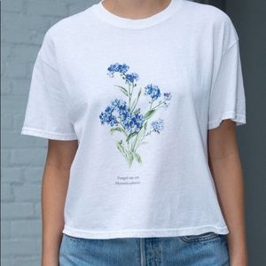Aleena Forget Me Not flower t-shirt